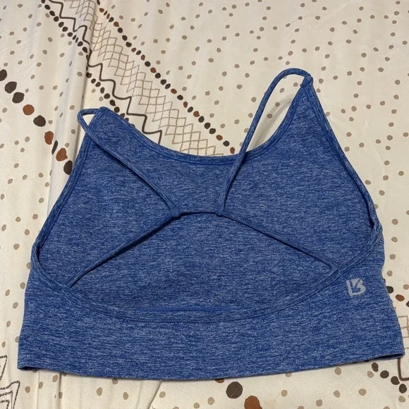 BuffBunny Blue Crop Top - Picture 3 of 3